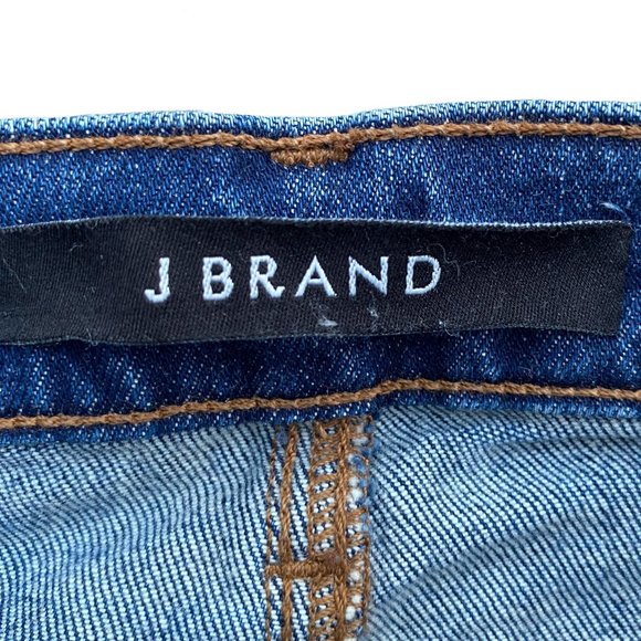 J Brand Ellis Villain Distressed Ripped Women's Denim Jeans with raw hem-size 26 - Picture 11 of 16